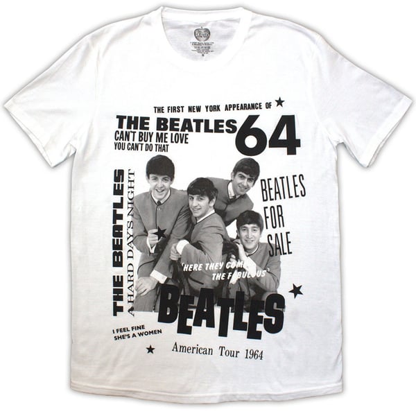 The Beatles Unisex T-Shirt: 1964 (XX-Large)