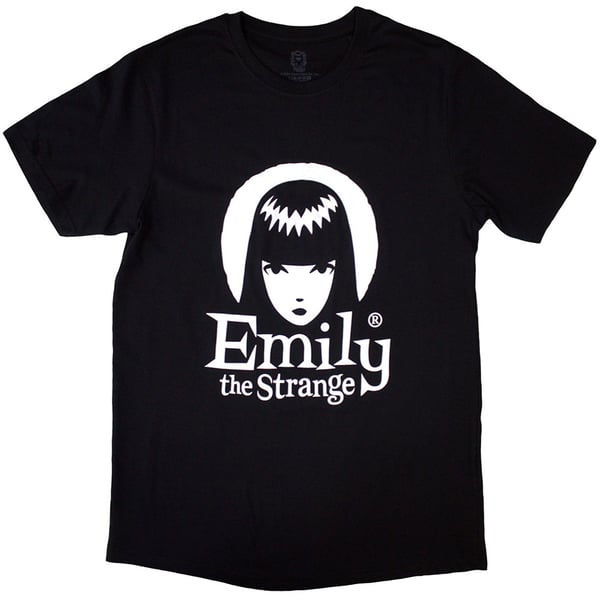 Emily The Strange Unisex T-Shirt: Halo Logo (Medium)