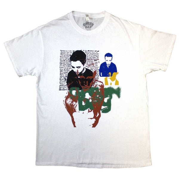 Green Day Unisex T-Shirt: Spray Paint (Small)