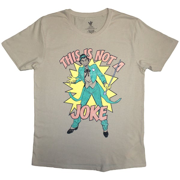 DC Comics Unisex T-Shirt: This Is Not A Joke (Large)