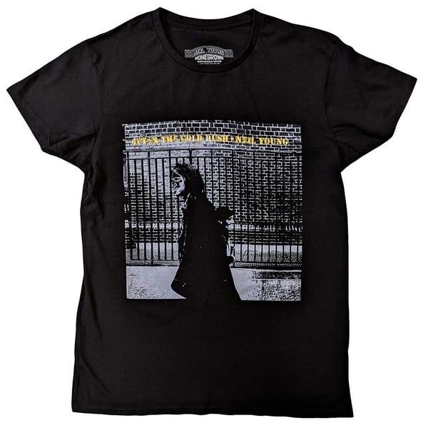 Neil Young Unisex T-Shirt: After The Gold Rush (Embellished) (Small)