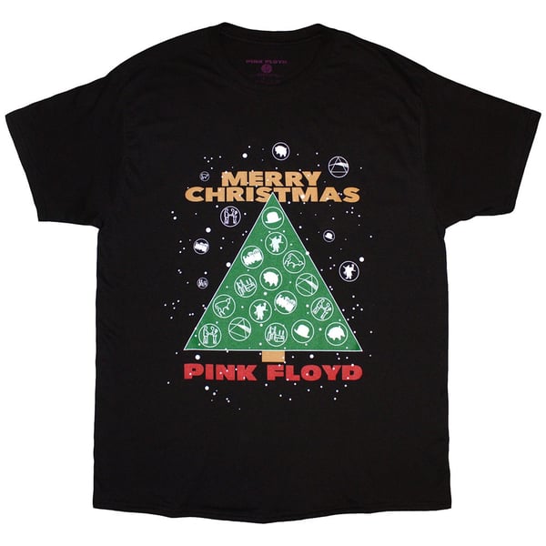 Pink Floyd Unisex T-Shirt: Merry Christmas (X-Large)