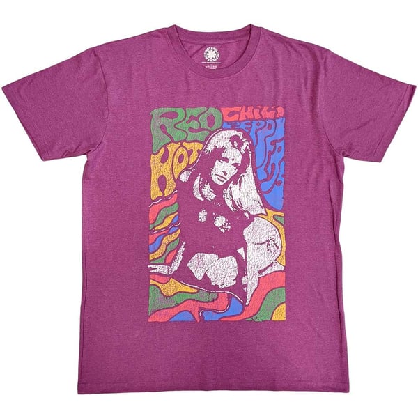 Red Hot Chili Peppers Unisex T-Shirt: Kneeling Girl (Large)