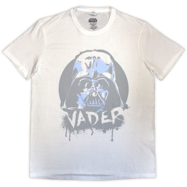Star Wars Unisex T-Shirt: Darth Vader Spray Paint (Medium)