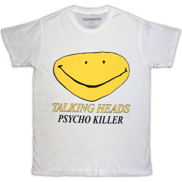 Talking Heads Unisex T-Shirt: Psycho Killer (X-Large)