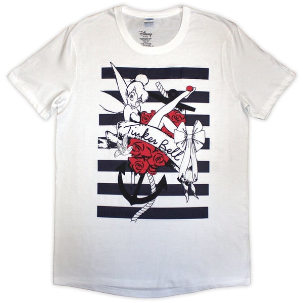 Tinker Bell Unisex T-Shirt: Anchor (Large)