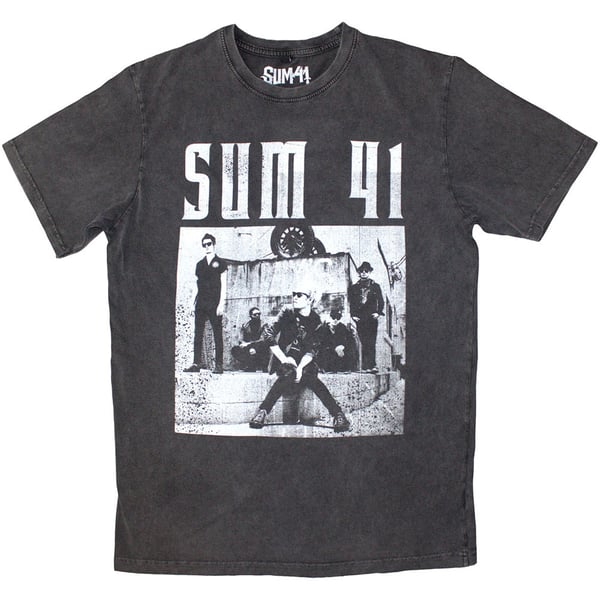 Sum 41 Unisex Stone Wash T-Shirt: Box Photo (XX-Large)