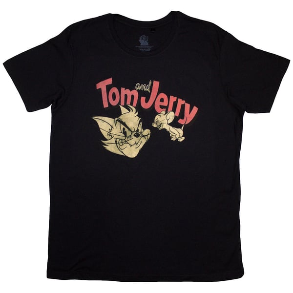 Tom & Jerry Unisex T-Shirt: Retro (Small)