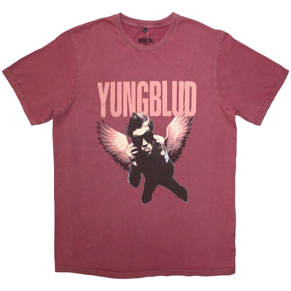 Yungblud Unisex T-Shirt: Wings (Wash Collection) (Small)