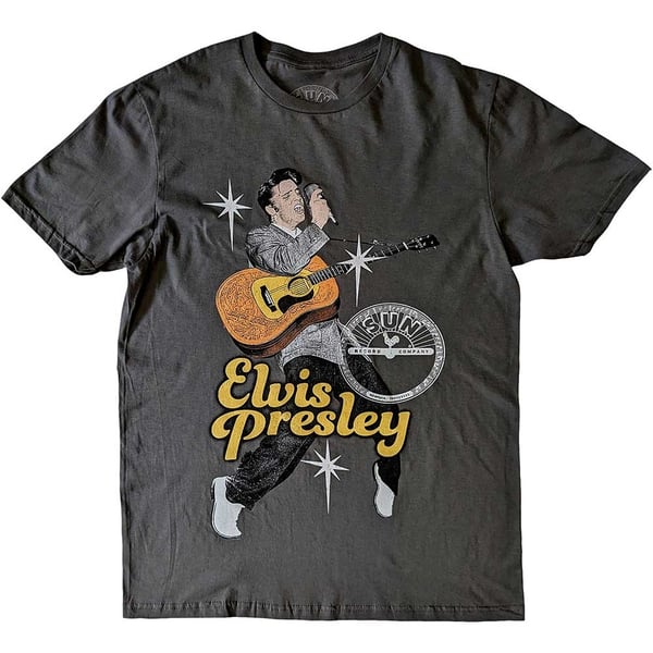 Sun Records Unisex T-Shirt: Elvis Toes (Medium)
