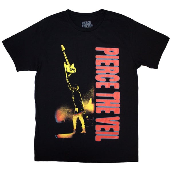 Pierce The Veil Unisex T-Shirt: Guitar Swing (Small)