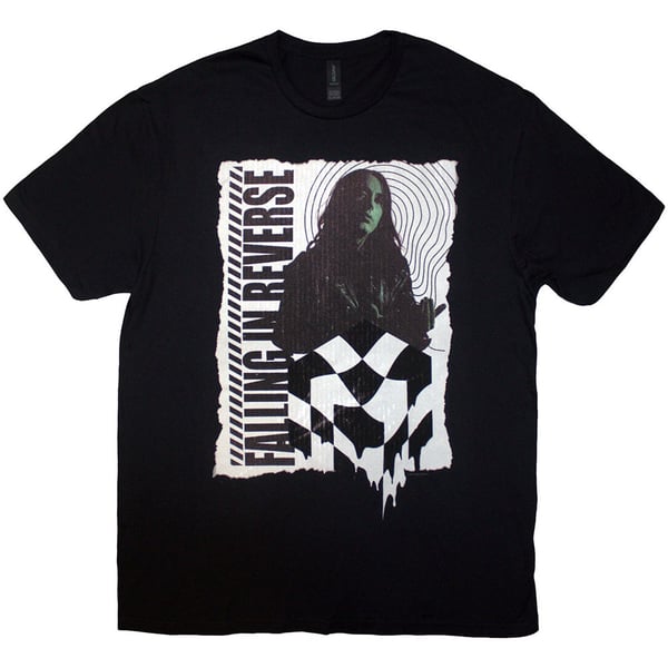 Falling In Reverse Unisex T-Shirt: 21 Chequered (Large)