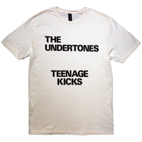 The Undertones Unisex T-Shirt: Teenage Kicks Text (Large)