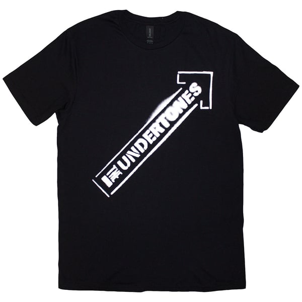 The Undertones Unisex T-Shirt: Arrow Spray White (Small)