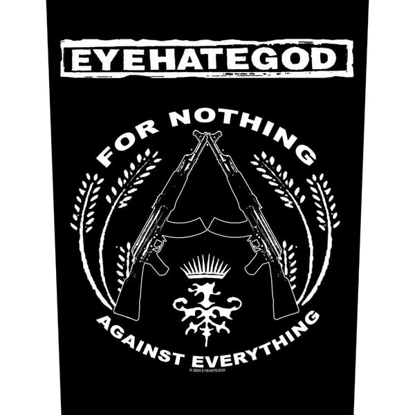 EYEHATEGOD BACK PATCH - KILL YOUR BOSS