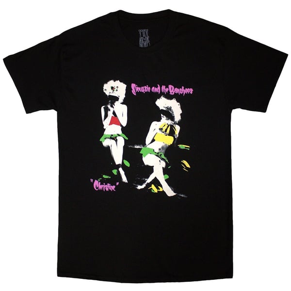 Siouxsie & The Banshees Unisex T-Shirt: Christine (Black) (X-Large)
