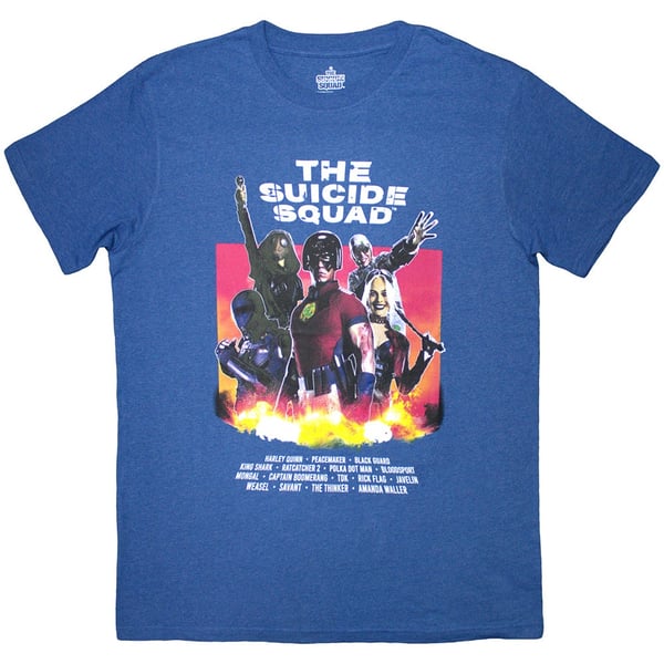 DC Comics Unisex T-Shirt: Suicide Squad Poster (Large)