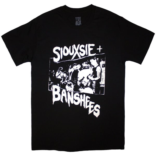 Siouxsie & The Banshees Unisex T-Shirt: Live! (Black) (XX-Large)