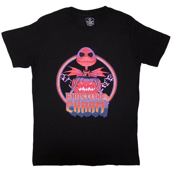 The Nightmare Before Christmas Unisex T-Shirt: Ghostlike Charm (XX-Large)