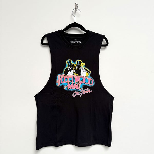 Fleetwood Mac Unisex Vest T-Shirt: On Tour (Black) (X-Large)