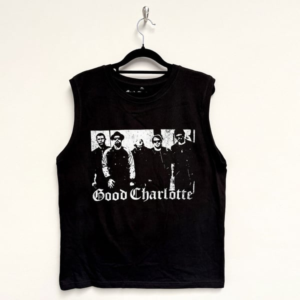 Good Charlotte Unisex Tank T-Shirt: Band Photo (Black) (X-Large)