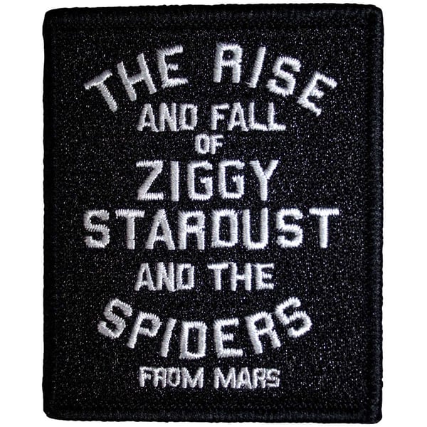 David Bowie Standard Patch: The Rise and Fall