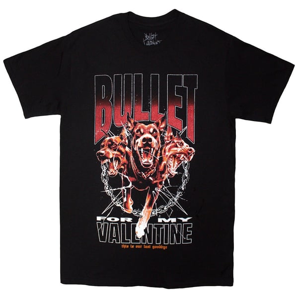 Bullet For My Valentine Unisex T-Shirt: Last Goodbye Dogs (Black) (X-Large)