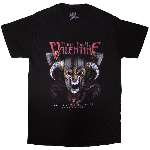 Bullet For My Valentine Unisex T-Shirt: Viking (Black) (Large)