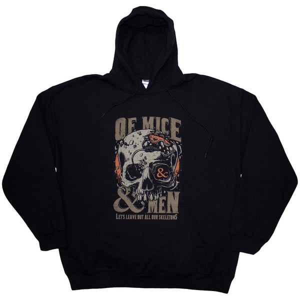 Of Mice & Men Unisex Pullover Hoodie: Leave Out (Black) (Small)