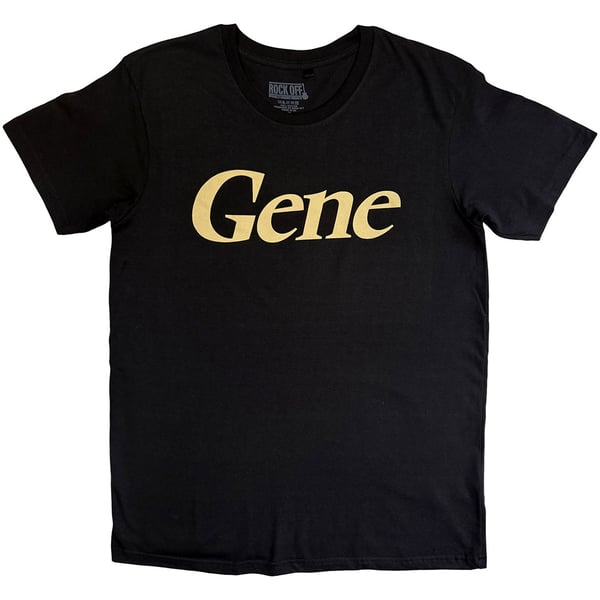 Gene Unisex T-Shirt: Classic Logo (Black) (Large)