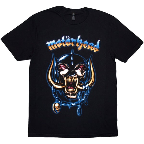 Motorhead Unisex T-Shirt: 50 Years Airbrush Warpig (Black) (Medium)