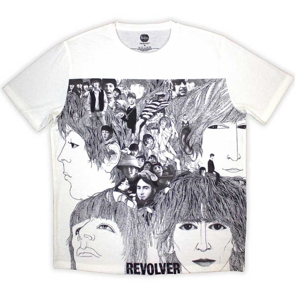 The Beatles Unisex Sublimation T-Shirt: Revolver (X-Large)