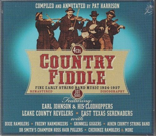 Diverse artister: Country Fiddle: Early String Band (4CD)
