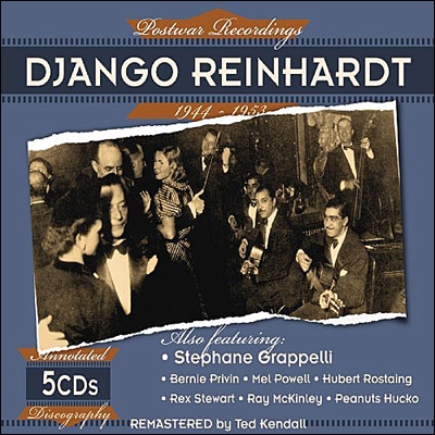 Reinhardt Django : Jälleenrakennuksen ajan levytykset 1944-1953 (5CD)