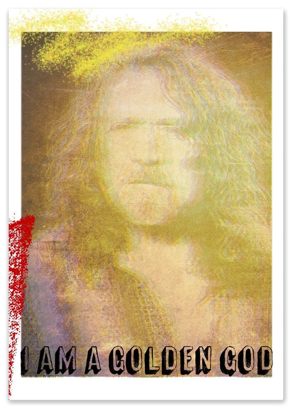 Konsttryck Led Zeppelin - Robert Plant