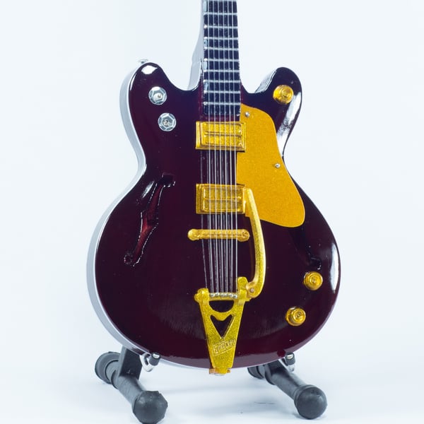 Mini guitar: Beatles - George Harrison - Gretsch Country Gentleman