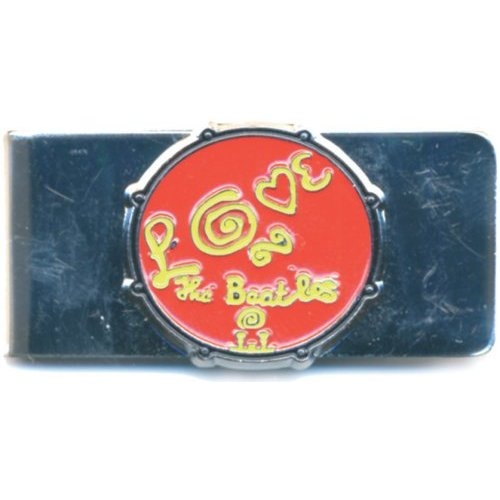 The Beatles Money Clip: Love Drum The Beatles Money Clip: Love Drum
