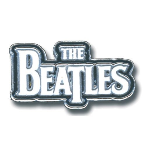 The Beatles Pin Badge: Drop T Logo