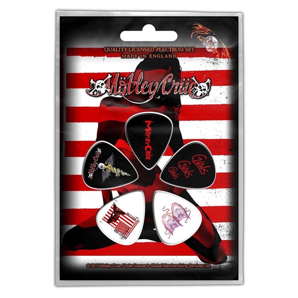 Motley Crue Plectrum Pack: Red, White & Crue (Retail Pack) Motley Crue Plectrum Pack: Red, White & Crue (Retail Pack)