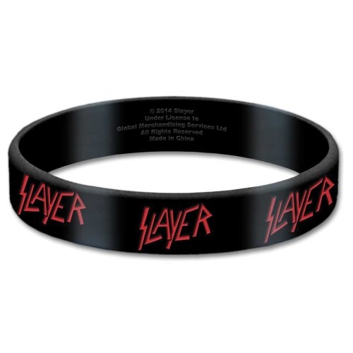 Slayer Gummy Wristband: Logo