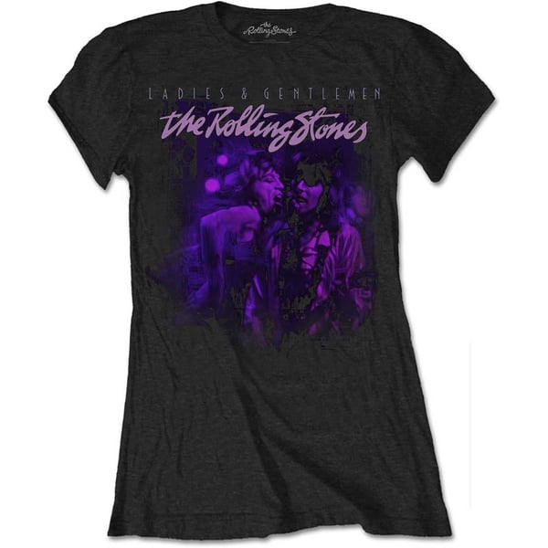 The Rolling Stones Ladies T-Shirt: Mick & Keith Together (Medium)