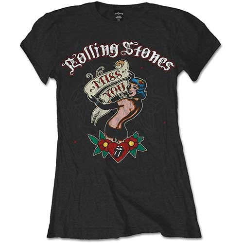 The Rolling Stones Ladies T-Shirt: Miss You (X-Large)