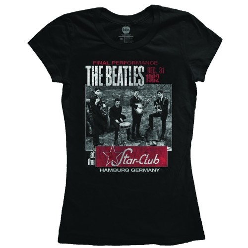 The Beatles Ladies T-Shirt: Star Club, Hamburg (X-Large)