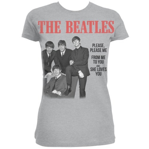 The Beatles Ladies T-Shirt: Please, Please Me (X-Large)
