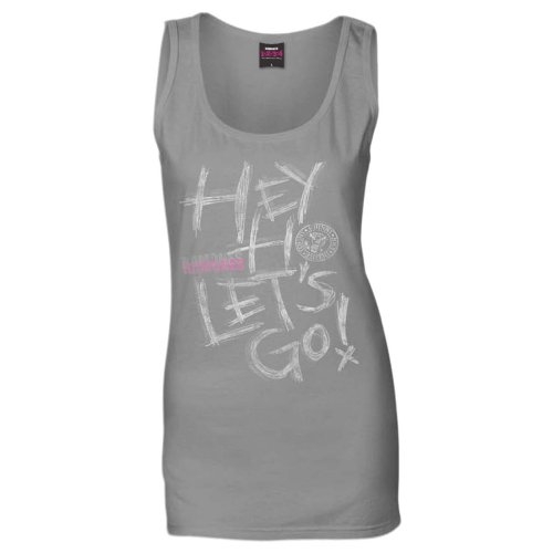 Ramones Ladies Vest T-Shirt: Hey Ho (X-Large)