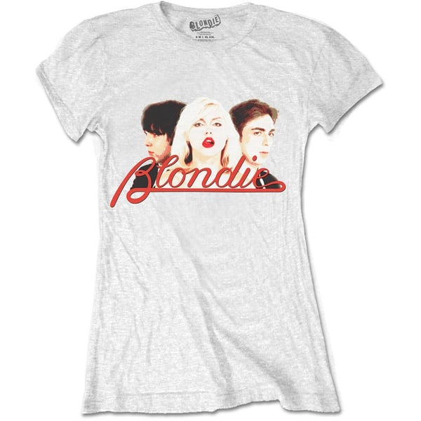 Blondie Ladies T-Shirt: P Lines Halftone (Large)