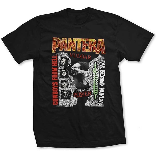 Pantera Ladies T-Shirt: 3 Albums (Large)
