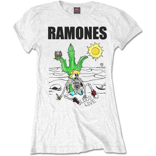 Ramones Ladies T-Shirt: Loco Live (XX-Large)