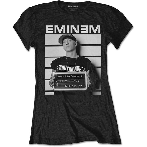 Eminem Ladies T-Shirt: Arrest (X-Large)