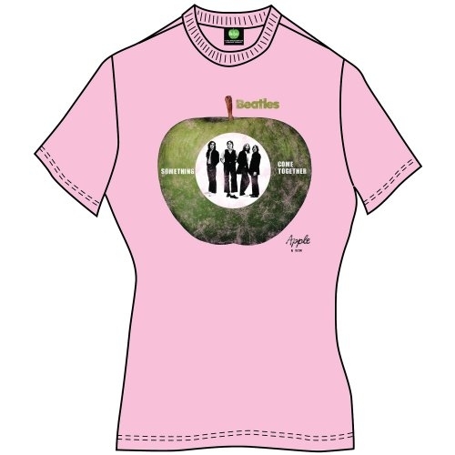 The Beatles Ladies T-Shirt: Something/Come Together (Medium)